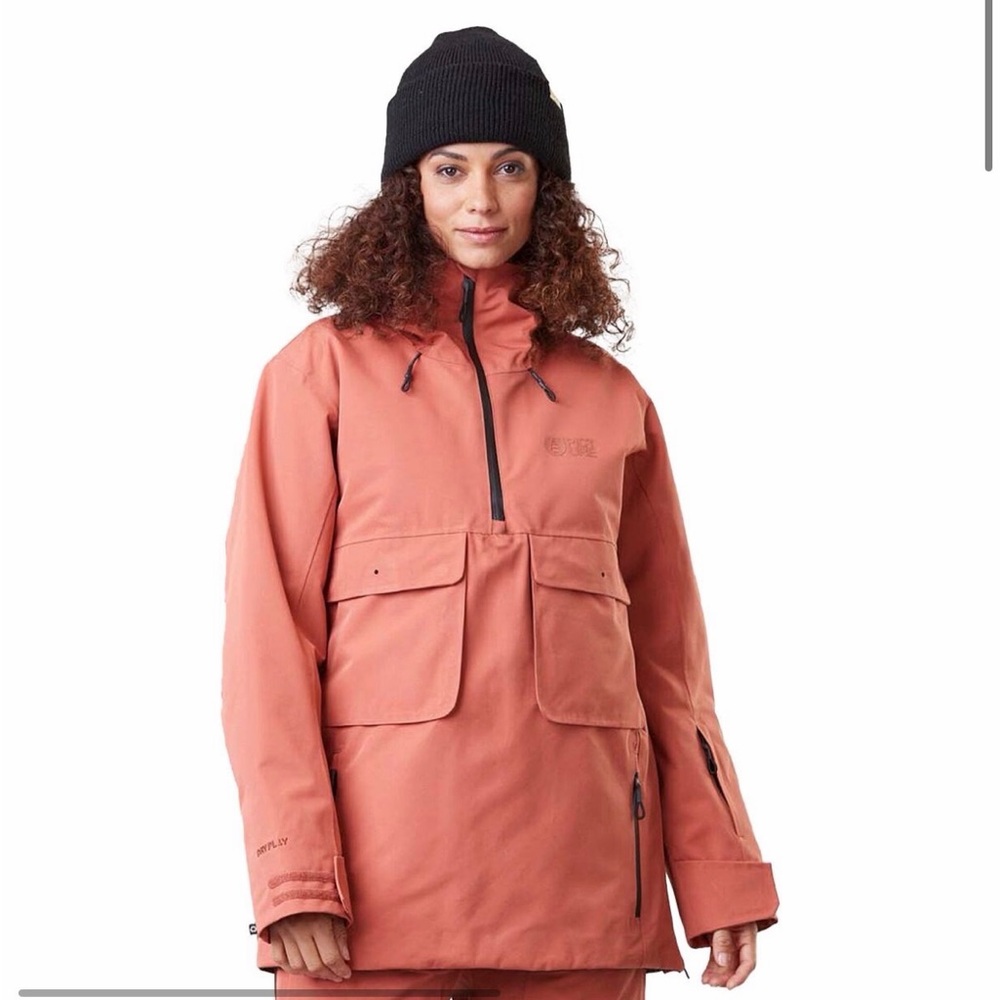 Picture U64 - Women's Salmon Ski Anorak Jacket
